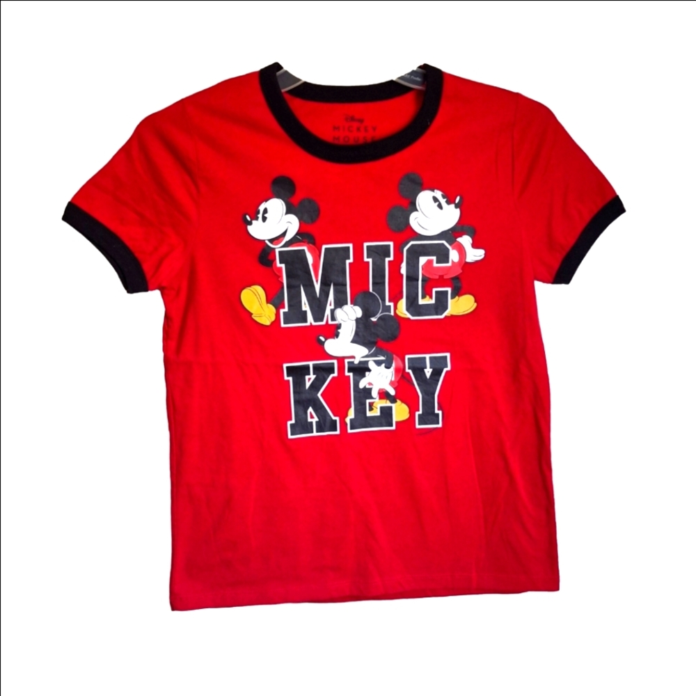 Mickey Mouse Disney Tshirt Red XLarge